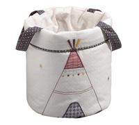 Lot De 3 Panières Gigognes En Tissu En Coton - Timouki Beige TU