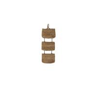 House Doctor Panier de rangement mural Ramla 35x109 cm Naturel