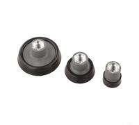 Lot de 3 patins de ponçage pour filetage M14, disques de polissage en mousse souple avec porte-éponge pour les travaux de détail, kit d'accessoires pour outils rotatifs de 1,2/3"