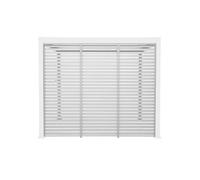 Lot de 3 persiennes blanc 100cm pour pergola bioclimatique aluminium 3x3m V2 4x3m 6x3m Triomphe
