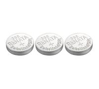Lot de 3 Piles bouton Silver Oxyde 396 / SR726W 0% mercure