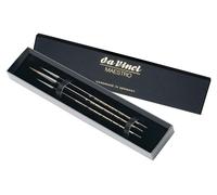 Lot de 3 pinceaux Kolinsky pour aquarelle, présenté dans une boîte cadeau de luxe