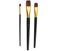 Lot De 3 Pinceaux Plats N°6/12/20 - Ctop G