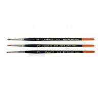 Lot De 3 Pinceaux Ronds Kolinsky S Raphaël N°3/0, 2/0 Et 0 Martre Série 8404