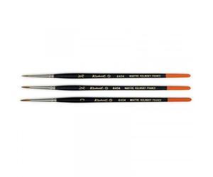 Lot De 3 Pinceaux Ronds Kolinsky S Raphaël N°3/0, 2/0 Et 0 Martre Série 8404
