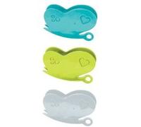 Lot de 3 Pinces "Papillon" 6cm Multicolore Multicolore G