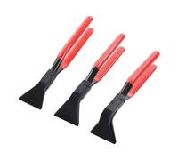 Lot de 3 pinces pliantes pour tôle - Pince à émerger - Pince coudée | Angle droit à 45° en acier au carbone Poignée ergonomique pour travail de tôle, réparation automobile