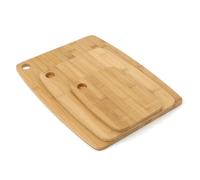 Lot de 3 Planches à Découper "Bambou" 38cm Naturel