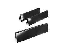 Lot de 3 plaques chauffantes pour barbecues à gaz Weber - Noir
