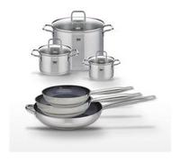 Lot de 3 Poêles 24/28/32cm Elo Profi Therm Platinum et 3 Faitouts 16/20/26cm
