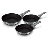 Berlinger Haus Lot de 3 poêles en granit Moonlight BH6169 20/24/28 cm