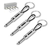 Lot de 3 Porte-Clés mural Métal Guitare Keychain Porte-Clés Mural pour Guitare Marshall Jack Rack