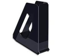 Lot de 3 Porte-revues EUROPOST - Vivida noir - H25,6 x P26 cm - Dos 7,2 cm G