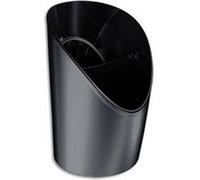 Lot de 3 Pots à crayons - Vivida noir - Diam. 9 x H12,5 cm G