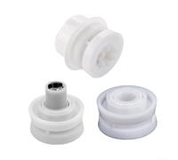 Lot de 3 poulies de roulement d'arbre de transmission en plastique blanc pour Hayward TigerShark, pièces de rechange pour RC9956CC RC9965CC RC9950A, modèles RCX26001 RCX26002
