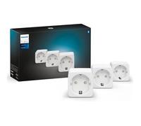 Lot de 3 prises connectées - PHILIPS HUE - Blanc