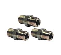Lot de 3 raccords de tuyau 6,35 mm x 6,35 mm 243025 243-025 compatibles avec pulvérisateur de peinture sans air Graco