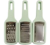 Lot de 3 râpes à légume manuel Fackelmann OCEAN Gris,Vert