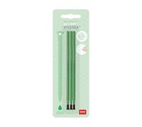 Lot de 3 recharges pour stylo gel effaçable Ligami recharge couleur rouge