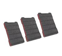 Lot de 3 rembourrages en mousse 30,5 x 20,3 cm Couche protectrice pour le rangement Inserts en mousse personnalisables Feuilles de polyuréthane