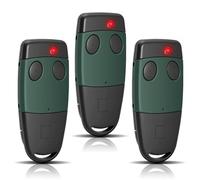 Lot de 3 Remplacement pour telecommande cardin s449-QZ2, 433,92 MHz 2 Canaux, Pré-codée pour Cardin TXQ449100 TXQ449200(Cod. TXC4492P0 Remplace le modèle TXQ4492P0)