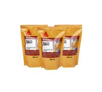 Lot de 3 résines d'accrochage SIKA SikaLatex 360 - 500ml