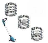 Lot de 3 ressorts de rechange pour débroussailleuse Makita - Ressorts de compression et ressort de compression - Accessoires compatibles avec Makita DUR140 DUR141 DUR141Z DUR180Z DUR181 DUR181Z