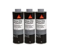 Lot de 3 revêtements anti-gravillons SIKA Sikagard 6470 - Gris - 1L