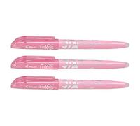 Lot de 3 rollers Pilot Frixion - Rose pastel
