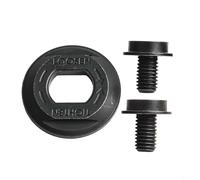 Lot de 3 rondelles de bride de serrage extérieures et boulon de lame, pour scie circulaire N621119, alliage d'acier, noir, compatible avec DC390 DC310KL DCS391 DCS367 DCS565