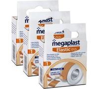 Lot de 3 rouleau de bande adhésive élastique de fixation de pansement, sparadrap, ruban en tissu - Format 5 M x 1,25 cm- JUANIO - G