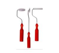 Lot de 3 Rouleaux Débulleurs Aluminium - Qualité Professionnelle pour Résines Polyester et Époxy, Mat de verre et Tissus Techniques