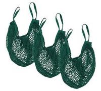 Lot de 3 sacs à provisions type filet de course Fackelmann Nature Vert