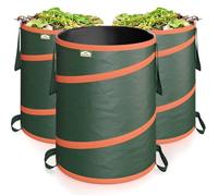 Lot de 3 sacs de déchets de jardin GARDEBRUK - Capacité 165L - Résistant et hydrofuge