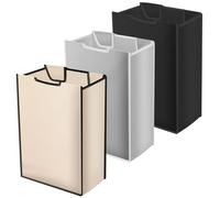 Lot de 3 sacs de rechange pour tri à linge amovibles - 38 x 23 x 56 cm - En tissu Oxford - Sans crochet - Indéchirable - Forte capacité de charge pour trier les vêtements sales (couleurs mélangées)