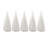 Lot de 3 sacs filtrants de rechange pour Pool Blaster pour ivac 350 JPV300 pour centenaire pour éclipse - Maille multicouche robuste pour feuilles de limon - Filet filtrant blanc réutilisable (5