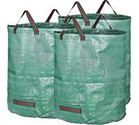 Lot de 3 sacs poubelles, d'une capacité de 272 litres par sac, en polypropylène