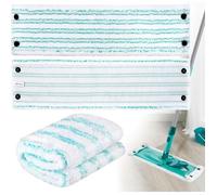 Lot de 3 serpillères de rechange compatibles avec Leifheit Combi/Clean Twist M Micro Duo mop, en microfibre