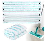Lot de 3 serpillères de rechange compatibles avec Leifheit Combi/Clean Twist M Micro Duo mop, en microfibre, pour machine à laver,