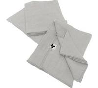 Lot de 3 Serviettes 40x40cm Gaze de Coton Nuage - OUREA - ALTOBUY Gris