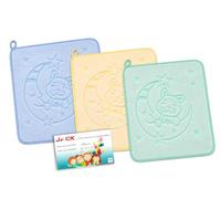 Lot de 3 serviettes pour crèche enfant Jack © cm. 40 x 55 pur coton mâle