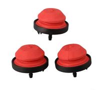 Lot de 3 souffleuses à neige Tecumseh Snow King 570682a Hmsk100 Hmsk105 Hmsk110 Av520 pour poire d'amorçage - En plastique noir et rouge