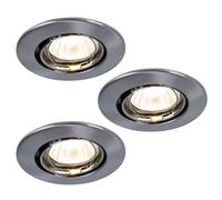 Lot de 3 spots encastrables ronds Éclairage Spot Lampes Paulmann 993.57