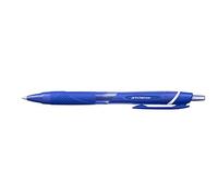 Lot de 3 stylos rollers rétractables Uni-Ball Jetstream SXN-150-07 - Corps bleu avec cartouche d'encre bleue