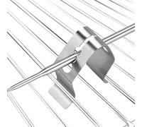 Lot de 3 supports de sonde en acier inoxydable pour barbecue Weber Fumoir et grills Compatible avec les sondes Maverick pour iGrill MeasuPro pour une détection constante de la température