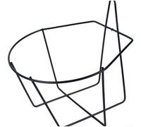 Lot de 3 supports muraux en métal pour pots de fleurs pour balcon et jardin en fer avec soudure solide et poli