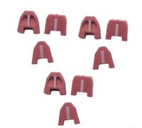 Lot de 3 tampons de rechange 42-38-0017 pour cloueuse 2746-20 18GA, accessoire de coussin en caoutchouc rouge, pièce d'outils électriques facile à installer, pare-chocs