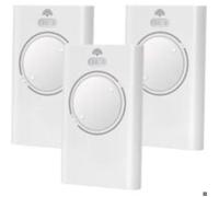 Lot de 3 Telecommande Portail 868MHz Compatible avec FAAC XT4 868 SLH LR, XT4 868 SLH, XT2 868 SLH LR, XT2 868 SLH (3pcs)