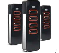 Lot de 3 télécommandes 868 MHz pour Pearl 4018V000, 4 canaux d'ouverture de garage pour 4015862001900, porte de garage pour motori