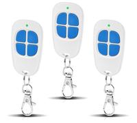 Lot de 3 Télécommandes AAM0049 Portail Garage Compatible SCS Sentinel 433 92 MHz 4 Canaux Code Tournant